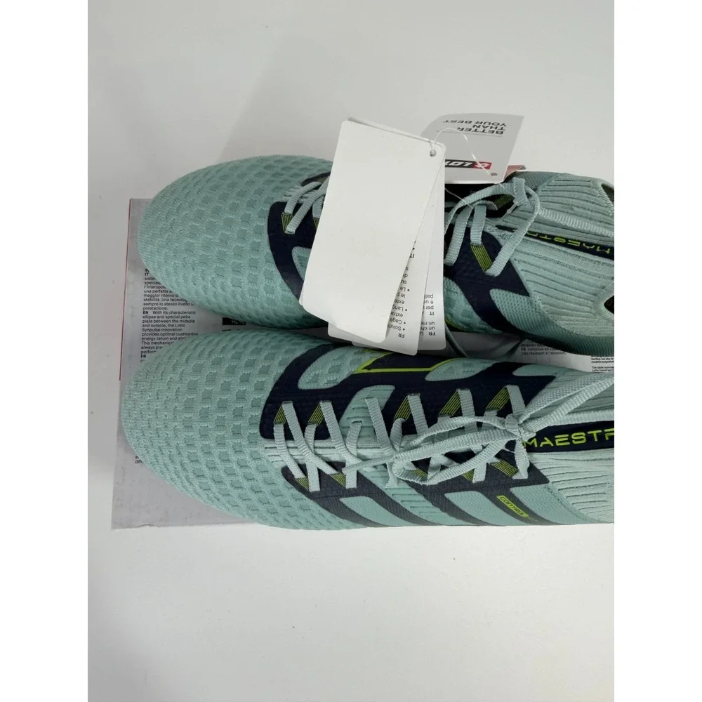 Lotto Maestro 100 V FG Soccer Cleats Men's Size‎ US 9 Green/Blue New